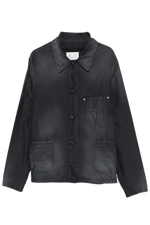 Giacca Kaban in cotone nero MAISON MARGIELA | S50AM0656M35702900